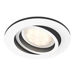 Philips Hue Miliskin Adjustable Head Recessed Smart Lighting Downlight & Wireless Dimming Switch 5.5W 250lm