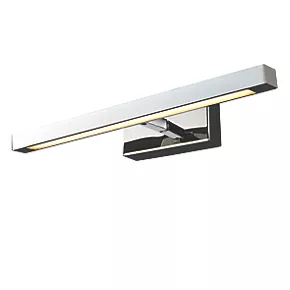 Quay Design Dixon LED Integrated Mirror / Picture Light Chrome 5.5W 330lm 4 Quay Design Dixon LED Integrated Mirror / Picture Light Chrome 5.5W 330lm - Image 2