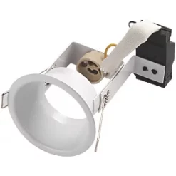 Saxby Peake Fixed Anti-Glare Downlight White