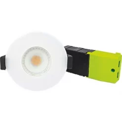 Luceco FTYPE COMPACT Fixed Cylinder Fire Rated LED Downlight White 6W 600lm 11 Luceco FTYPE COMPACT Fixed Cylinder Fire Rated LED Downlight White 6W 600lm -Indoor Lighting Sales Store 114KJ A4
