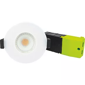 Luceco FTYPE COMPACT Fixed Cylinder Fire Rated LED Downlight White 6W 600lm 7 Luceco FTYPE COMPACT Fixed Cylinder Fire Rated LED Downlight White 6W 600lm - Image 5