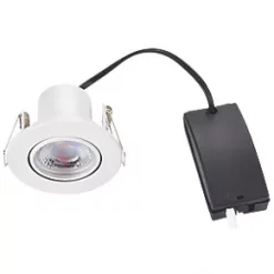 LAP Cosmoseco Tilt Fire Rated LED Downlight White 5.8W 450lm 10 Pack 9 LAP Cosmoseco Tilt Fire Rated LED Downlight White 5.8W 450lm 10 Pack -Indoor Lighting Sales Store 114PP A3