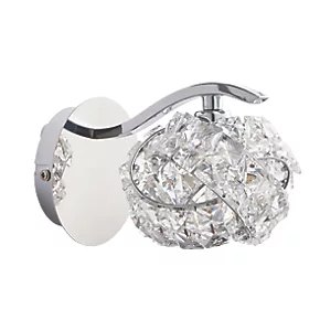 Quay Design Pippa LED Wall Light Chrome 2W 210lm 5 Quay Design Pippa LED Wall Light Chrome 2W 210lm - Image 3