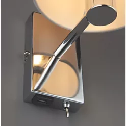 Quay Design Perry Wall Light with USB Chrome 12 Quay Design Perry Wall Light with USB Chrome -Indoor Lighting Sales Store 115VG A4