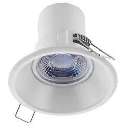 LAP CosmosEco Fixed Fire Rated LED Anti-Glare Downlight White 4W 500lm