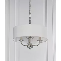 Quay Design Polaris 3-Light Pendant Bright Nickel 10 Quay Design Polaris 3-Light Pendant Bright Nickel -Indoor Lighting Sales Store 131VG A2