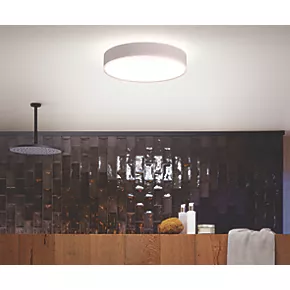 Philips Hue Ambiance Devere LED Medium Ceiling Light White 19.2W 2450lm 5 Philips Hue Ambiance Devere LED Medium Ceiling Light White 19.2W 2450lm - Image 3