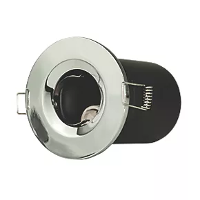 LAP Fixed Fire Rated Downlight Polished Chrome 5 LAP Fixed Fire Rated Downlight Polished Chrome - Image 3