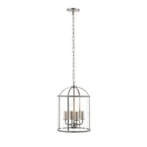 Quay Design Liberty 4-Light Pendant Satin Nickel 4 Quay Design Liberty 4-Light Pendant Satin Nickel - Image 2