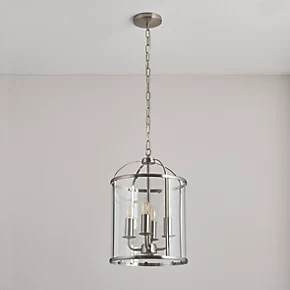Quay Design Liberty 4-Light Pendant Satin Nickel 7 Quay Design Liberty 4-Light Pendant Satin Nickel - Image 5