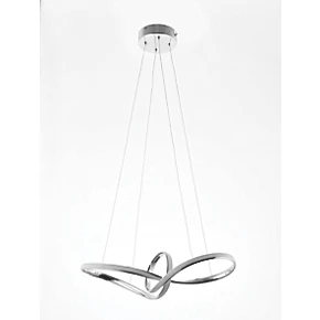 Quay Design Remi LED Pendant Light Chrome 30W 2000lm 4 Quay Design Remi LED Pendant Light Chrome 30W 2000lm - Image 2