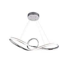 Quay Design Remi LED Pendant Light Chrome 30W 2000lm 5 Quay Design Remi LED Pendant Light Chrome 30W 2000lm - Image 3