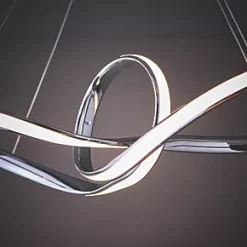 Quay Design Remi LED Pendant Light Chrome 30W 2000lm 13 Quay Design Remi LED Pendant Light Chrome 30W 2000lm -Indoor Lighting Sales Store 172VG A5