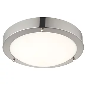 Saxby Anchorage LED Bathroom Ceiling Light Satin Nickel 9W 650lm 4 Saxby Anchorage LED Bathroom Ceiling Light Satin Nickel 9W 650lm - Image 2