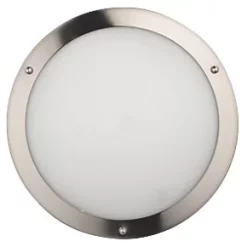 Saxby Anchorage LED Bathroom Ceiling Light Satin Nickel 9W 650lm 8 Saxby Anchorage LED Bathroom Ceiling Light Satin Nickel 9W 650lm -Indoor Lighting Sales Store 189PP A2