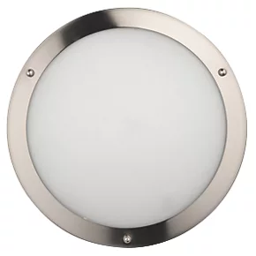 Saxby Anchorage LED Bathroom Ceiling Light Satin Nickel 9W 650lm 5 Saxby Anchorage LED Bathroom Ceiling Light Satin Nickel 9W 650lm - Image 3