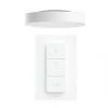 Philips Hue Ambiance Enrave LED Small Ceiling Light White 9.6W 1220lm 1 Philips Hue Ambiance Enrave LED Small Ceiling Light White 9.6W 1220lm -Indoor Lighting Sales Store 189RF P