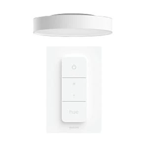Philips Hue Ambiance Enrave LED Small Ceiling Light White 9.6W 1220lm 3 Philips Hue Ambiance Enrave LED Small Ceiling Light White 9.6W 1220lm