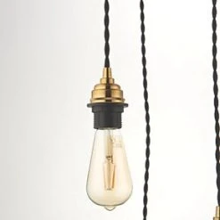 Quay Design Cable Set 3-Light Cable Set Pendant Antique Brass 11 Quay Design Cable Set 3-Light Cable Set Pendant Antique Brass -Indoor Lighting Sales Store 199VG A3