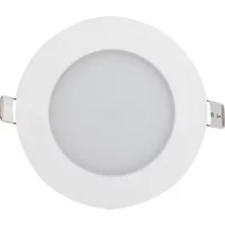 Luceco ECO Circular Fixed LED Low Profile Slimline Downlight White 12W 420lm 10 Luceco ECO Circular Fixed LED Low Profile Slimline Downlight White 12W 420lm -Indoor Lighting Sales Store 212PX A2