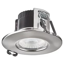 Collingwood DT4 Fixed Fire Rated LED Downlight Brushed Steel 4.6W 460lm 12 Collingwood DT4 Fixed Fire Rated LED Downlight Brushed Steel 4.6W 460lm -Indoor Lighting Sales Store 213CF A4