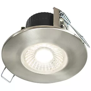 Collingwood DT4 Fixed Fire Rated LED Downlight Brushed Steel 4.6W 460lm 3 Collingwood DT4 Fixed Fire Rated LED Downlight Brushed Steel 4.6W 460lm