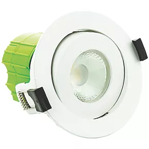 Luceco FType Adjustable Fire Rated LED Downlight White 6W 600lm 4 Luceco FType Adjustable Fire Rated LED Downlight White 6W 600lm - Image 2