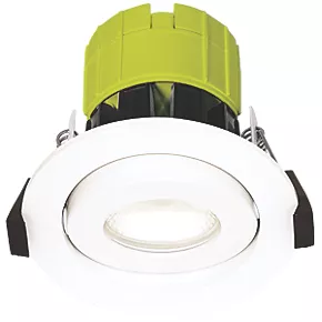 Luceco FType Adjustable Fire Rated LED Downlight White 6W 600lm 3 Luceco FType Adjustable Fire Rated LED Downlight White 6W 600lm