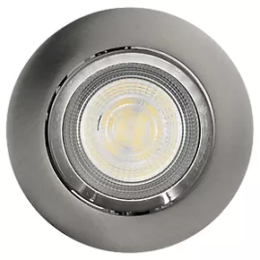 LAP Tilt LED Downlight Brushed Nickel 4.5W 400lm 5 LAP Tilt LED Downlight Brushed Nickel 4.5W 400lm - Image 3