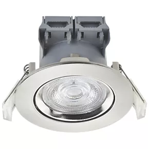 LAP Tilt LED Downlight Brushed Nickel 4.5W 400lm 3 LAP Tilt LED Downlight Brushed Nickel 4.5W 400lm