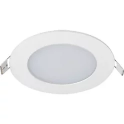 Luceco ECO Circular Fixed LED Low Profile Slimline Downlight White 12W 420lm