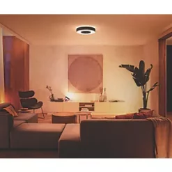 Philips Hue Infuse RGB & White LED Ceiling Light Black 52.5W 3700lm 7 Philips Hue Infuse RGB & White LED Ceiling Light Black 52.5W 3700lm -Indoor Lighting Sales Store 240RT A2