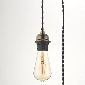 Quay Design Cable Set 3-Light Cable Set Pendant Brushed Bronze 4 Quay Design Cable Set 3-Light Cable Set Pendant Brushed Bronze - Image 2