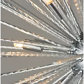 Quay Design Layla LED Ceiling Light Chrome 18W 200lm 7 Quay Design Layla LED Ceiling Light Chrome 18W 200lm - Image 5