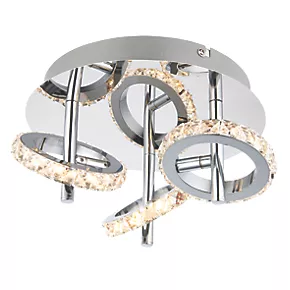 Quay Design Rico LED 3-Light Spotlight Chrome 15W 865lm 4 Quay Design Rico LED 3-Light Spotlight Chrome 15W 865lm - Image 2