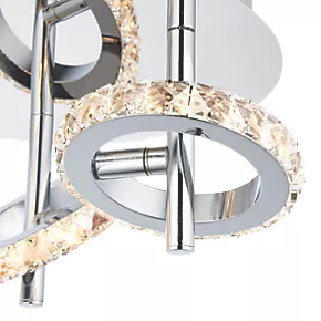 Quay Design Rico LED 3-Light Spotlight Chrome 15W 865lm 6 Quay Design Rico LED 3-Light Spotlight Chrome 15W 865lm - Image 4