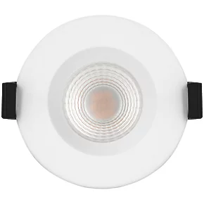 Luceco FTYPE COMPACT Fixed Cylinder Fire Rated LED Downlight White 6W 600lm 5 Luceco FTYPE COMPACT Fixed Cylinder Fire Rated LED Downlight White 6W 600lm - Image 3