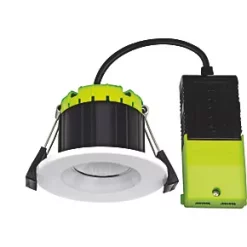 Luceco FTYPE COMPACT Fixed Cylinder Fire Rated LED Downlight White 6W 600lm 13 Luceco FTYPE COMPACT Fixed Cylinder Fire Rated LED Downlight White 6W 600lm -Indoor Lighting Sales Store 248KJ A5