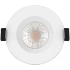 Luceco FType Compact Fixed Cylinder Fire Rated LED Downlight White 6W 480lm 9 Luceco FType Compact Fixed Cylinder Fire Rated LED Downlight White 6W 480lm -Indoor Lighting Sales Store 255KJ A2