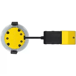 Luceco FType Compact Fixed Cylinder Fire Rated LED Downlight White 6W 480lm 10 Luceco FType Compact Fixed Cylinder Fire Rated LED Downlight White 6W 480lm -Indoor Lighting Sales Store 255KJ A3