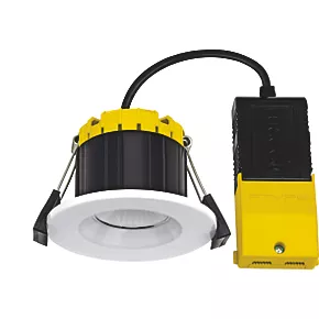 Luceco FType Compact Fixed Cylinder Fire Rated LED Downlight White 6W 480lm 7 Luceco FType Compact Fixed Cylinder Fire Rated LED Downlight White 6W 480lm - Image 5