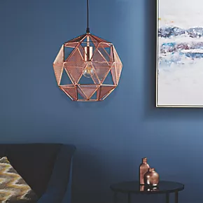 Quay Design Atlas Ceiling Pendant Copper 7 Quay Design Atlas Ceiling Pendant Copper - Image 5