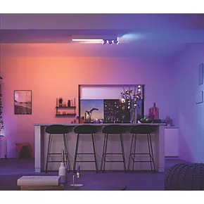 Philips Hue Centris RGB & White LED 3-Spot Ceiling Light White 9W 3550lm 4 Philips Hue Centris RGB & White LED 3-Spot Ceiling Light White 9W 3550lm - Image 2
