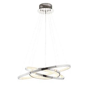 Quay Design Kitalpha LED Pendant Light Chrome 41W 2450lm 4 Quay Design Kitalpha LED Pendant Light Chrome 41W 2450lm - Image 2