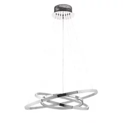 Quay Design Kitalpha LED Pendant Light Chrome 41W 2450lm 10 Quay Design Kitalpha LED Pendant Light Chrome 41W 2450lm -Indoor Lighting Sales Store 269VG A2