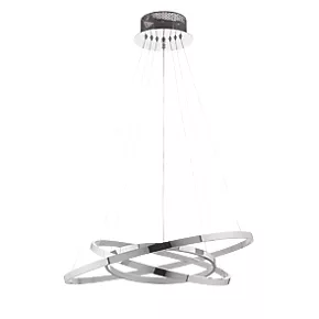 Quay Design Kitalpha LED Pendant Light Chrome 41W 2450lm 5 Quay Design Kitalpha LED Pendant Light Chrome 41W 2450lm - Image 3