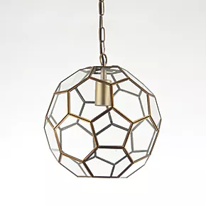Quay Design Minkar Ceiling Pendant Antique Brass 4 Quay Design Minkar Ceiling Pendant Antique Brass - Image 2