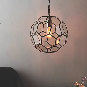 Quay Design Minkar Ceiling Pendant Antique Brass 3 Quay Design Minkar Ceiling Pendant Antique Brass