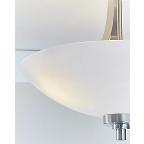 Quay Design Brooke Ceiling Light Satin chrome 7 Quay Design Brooke Ceiling Light Satin chrome - Image 5