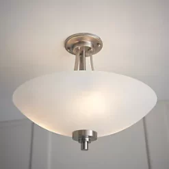 Quay Design Brooke Ceiling Light Satin chrome